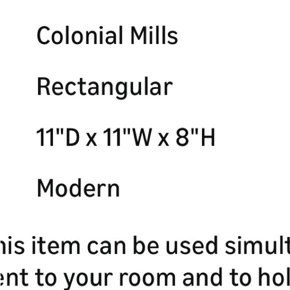 Elegant Blue and White Woven Storage Basket Organizer Nursery Bathroom - Picture 3 of 3